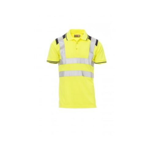 Camiseta de trabajo Payper-Guard+ color amarillo fluorescente/azul marino