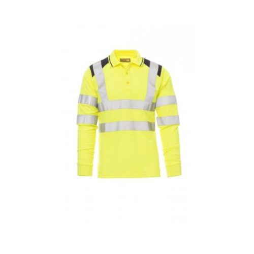 Camiseta de trabajo Payper-Guard+Winter color amarillo fluorescente/azul marino