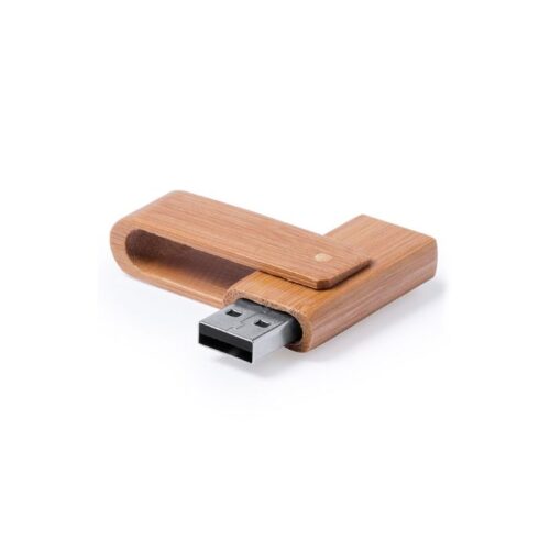 Memoria USB Haidam 16GB Bambú