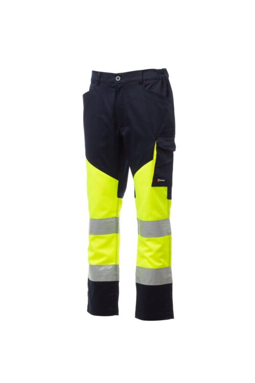 working payper amarillo fluorescente azul marino