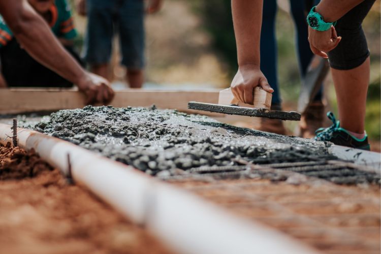 Atadora de ferralla Max construcción de suelos