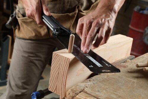 ToughBuilt Folding Pull Saw corte