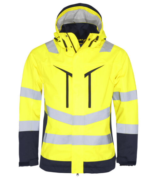 Chaqueta 6455 SHELLJACKET Yellow Navy Front