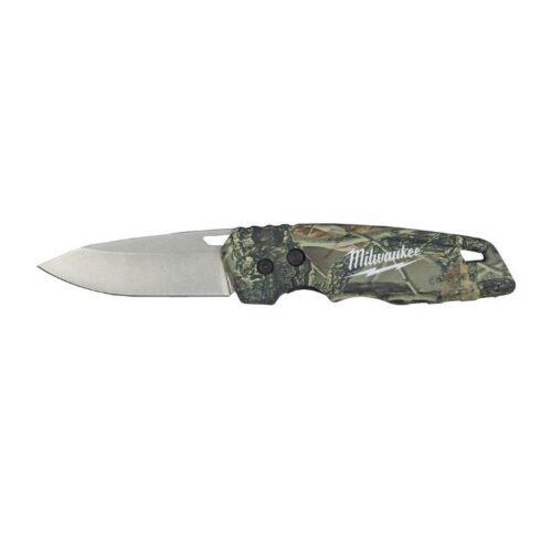 Navaja plegable hoja afilada Milwaukee Fastback Camuflaje