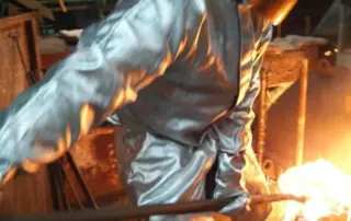 ropa aluminizada jutec