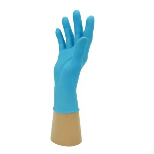 Guantes de nitrilo desechables Polyco GL895 Bodyguards Blue