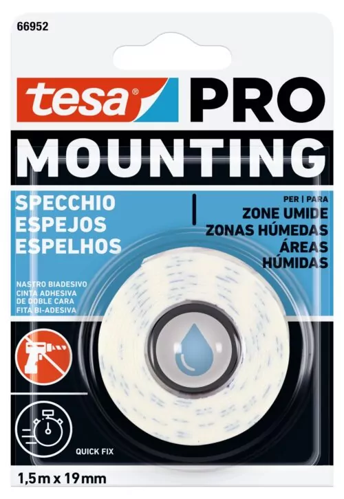 cinta doble cara mounting pro espejos