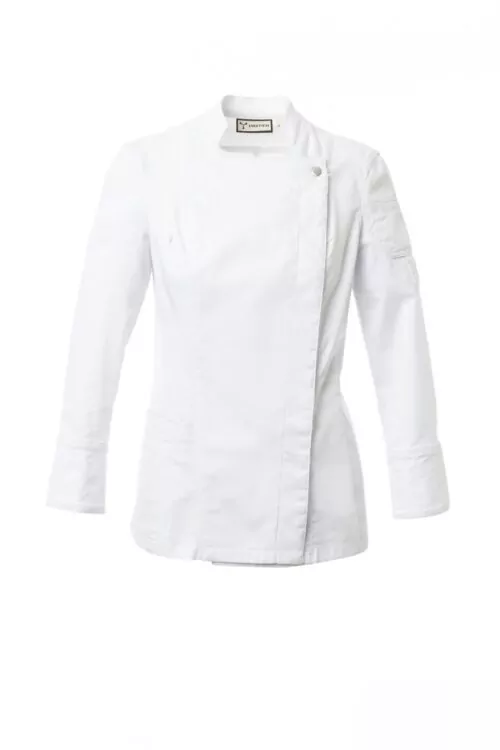 chaqueta de cocina starred lady blanco