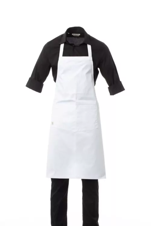 delantal boutique blanco