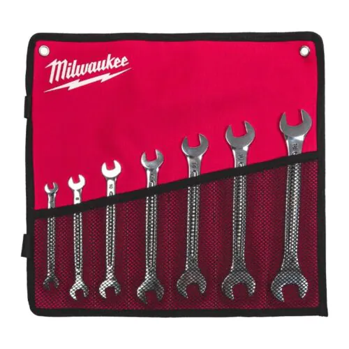Juego de llaves de doble boca Milwaukee 7 Piezas